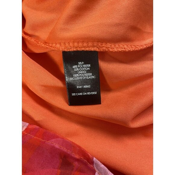 NWT Torrid Lined Lace Up Sweetheart neckline Dress Size 2X Floral Ruffle Smocked - Picture 16 of 16